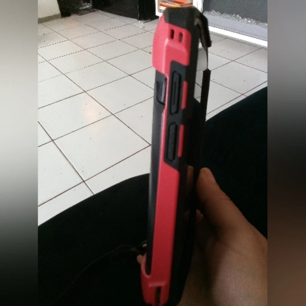 Red and Black Protective Case